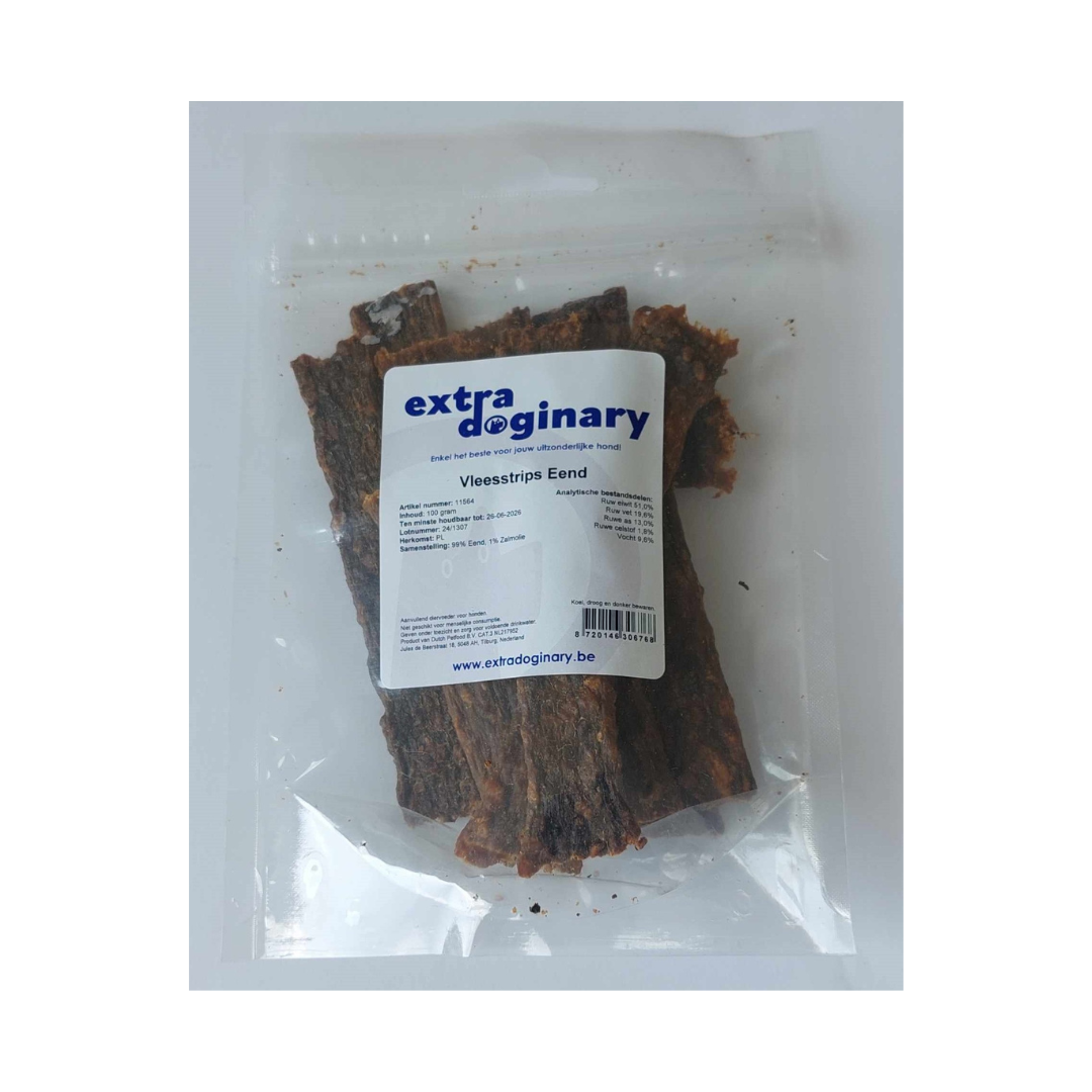 vleesstrips eend vleesstrips-eend